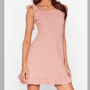 Brand new Nasty Gal dress in white!